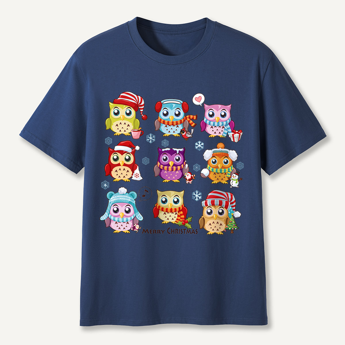 Christmas Owl Squad T-Shirt