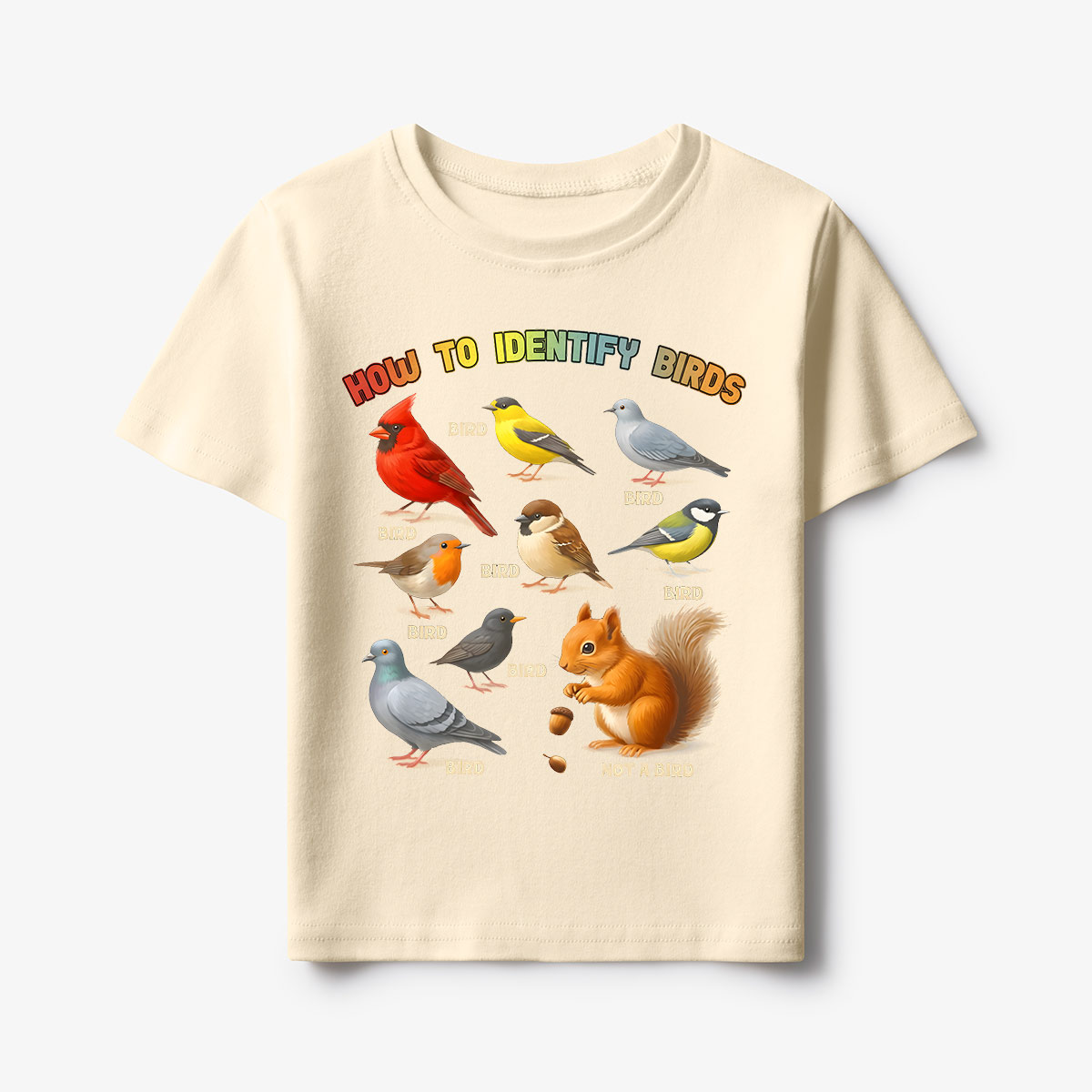 How to Identify Birds Kids T-Shirt