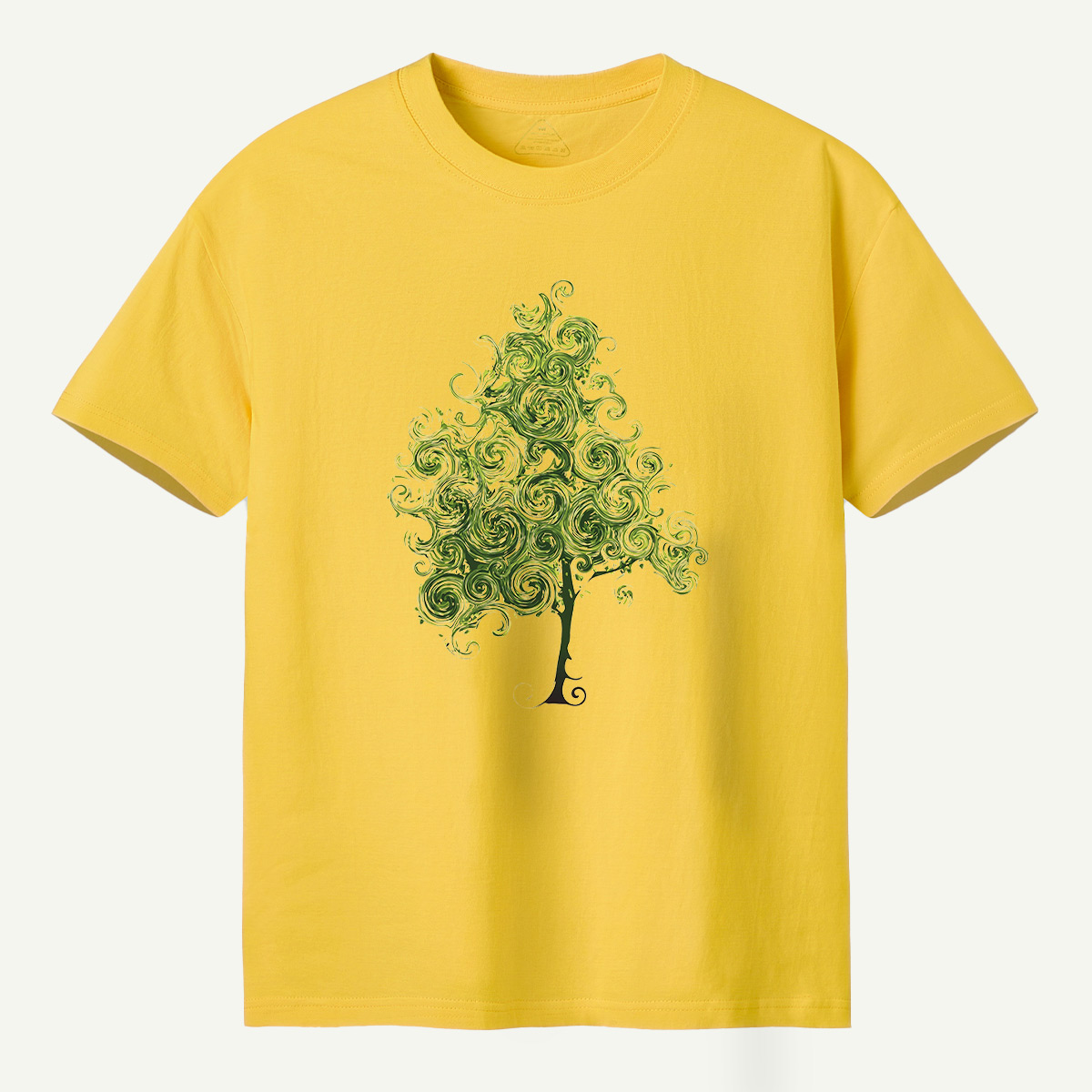 Whimsical Spiral Tree T-Shirt