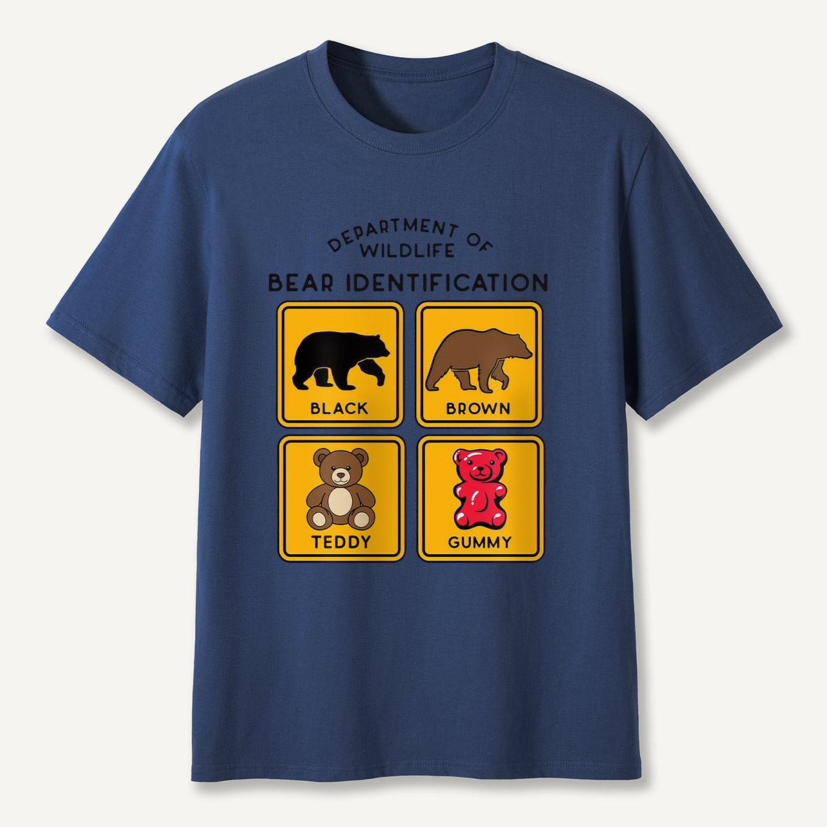 Department of Wildlife Bear Identification T‑Shirt