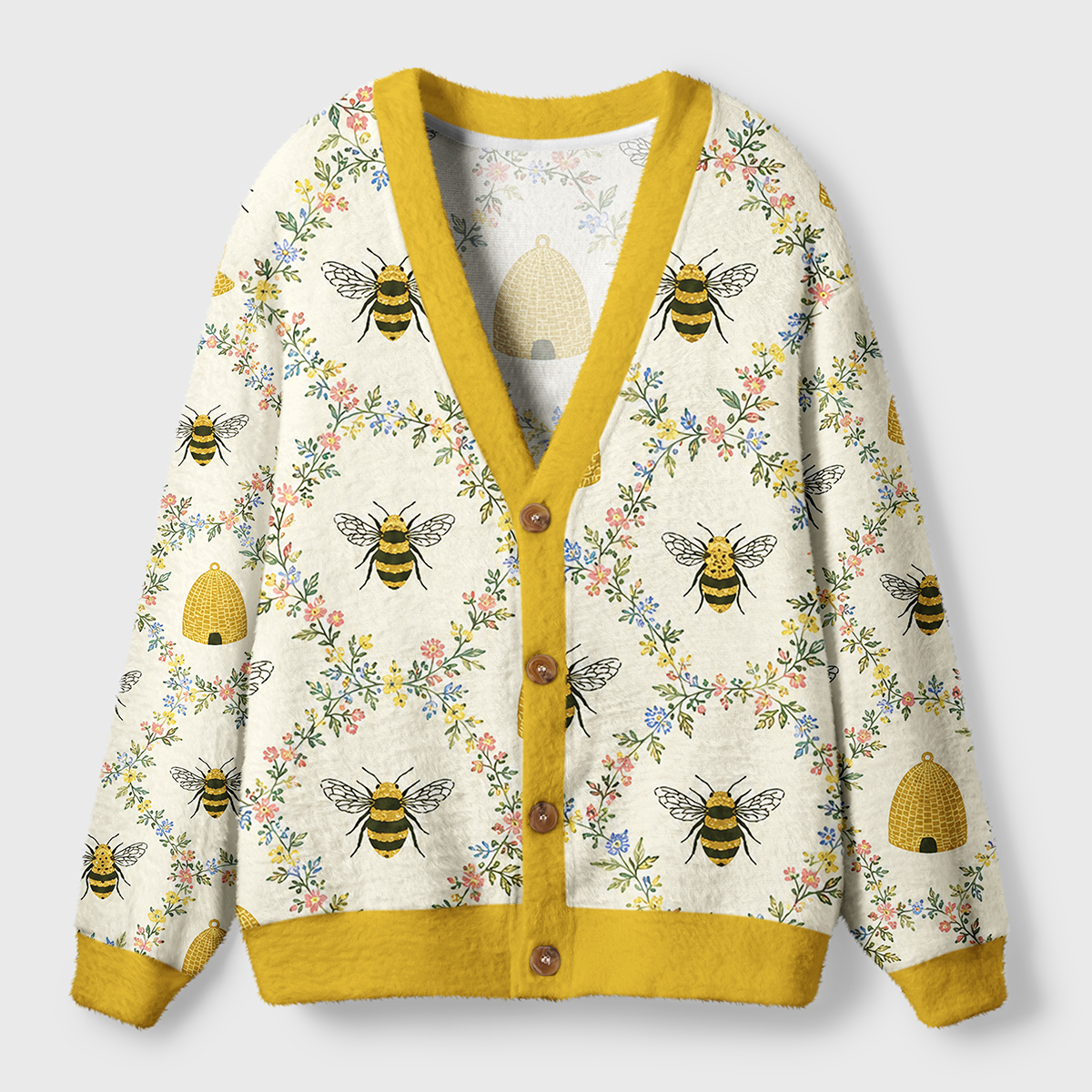 Welcome to the Blooming Hive Ugly Cardigan Sweaters