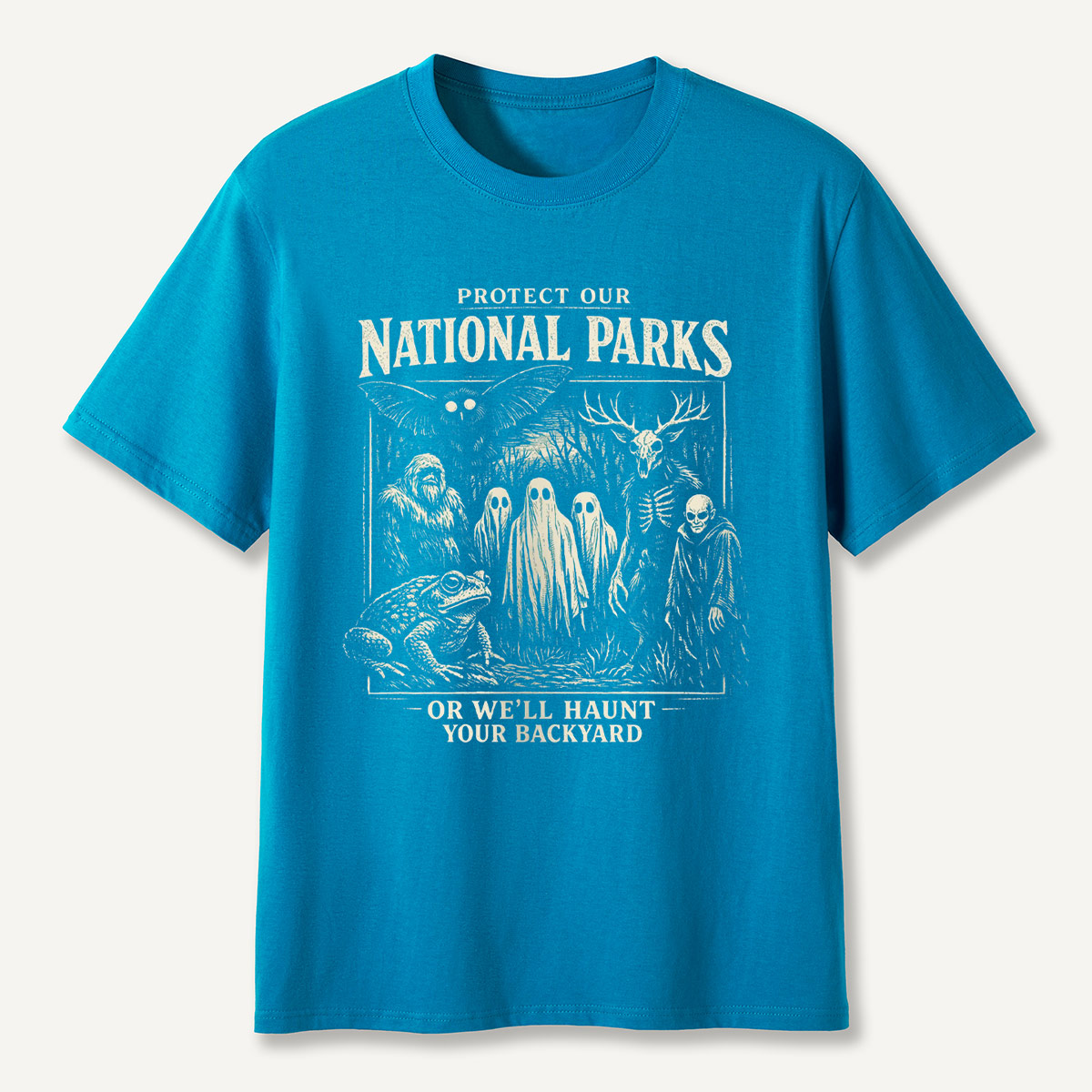 Protect Our National Parks Cryptid T-Shirt