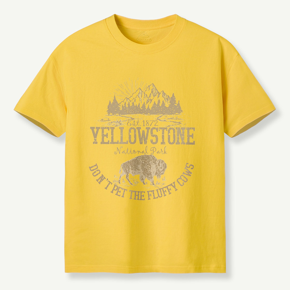 Do Not Pet the Fluffy Cows Yellowstone Sun T-Shirt