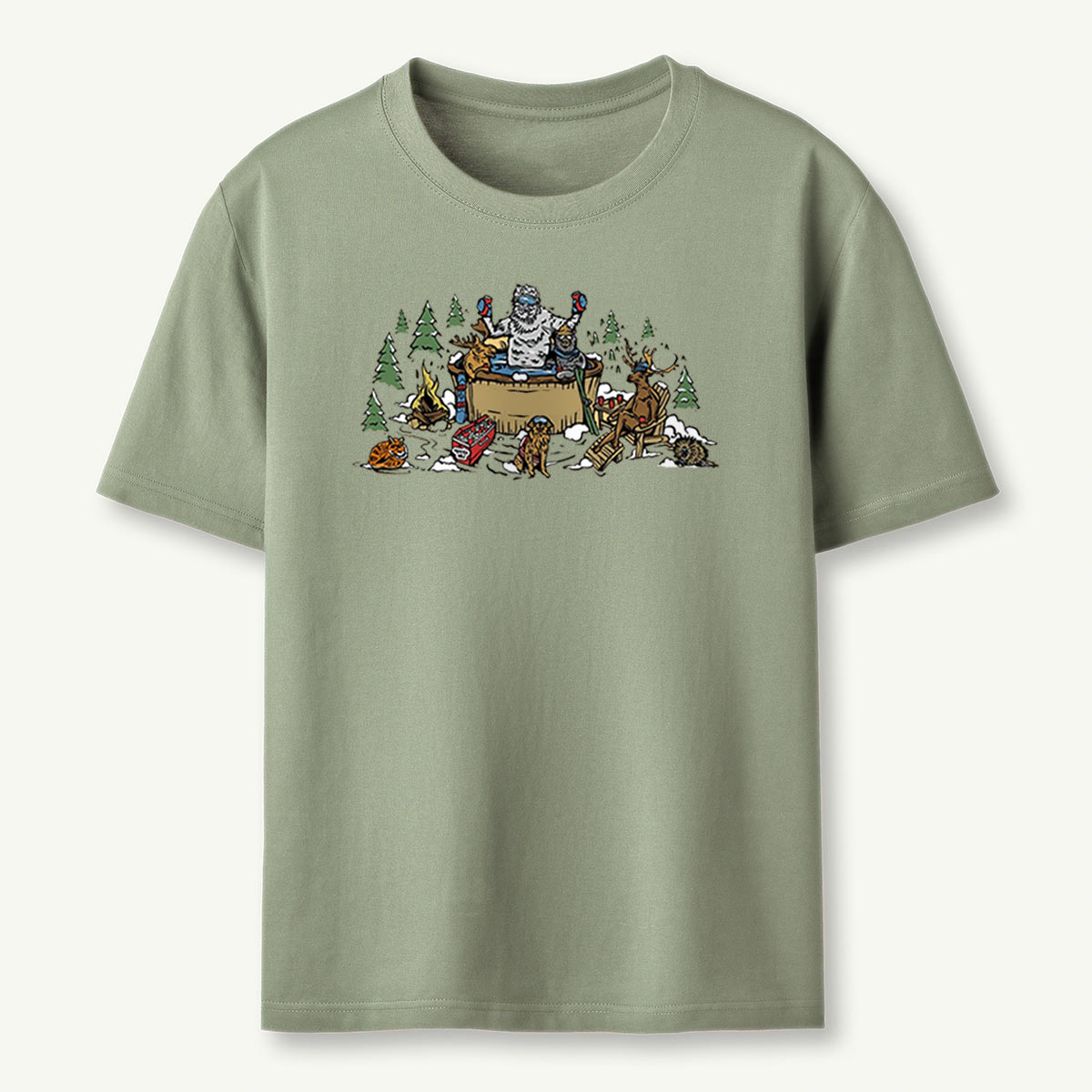 Dog Deer Gorilla Boxing T-Shirt