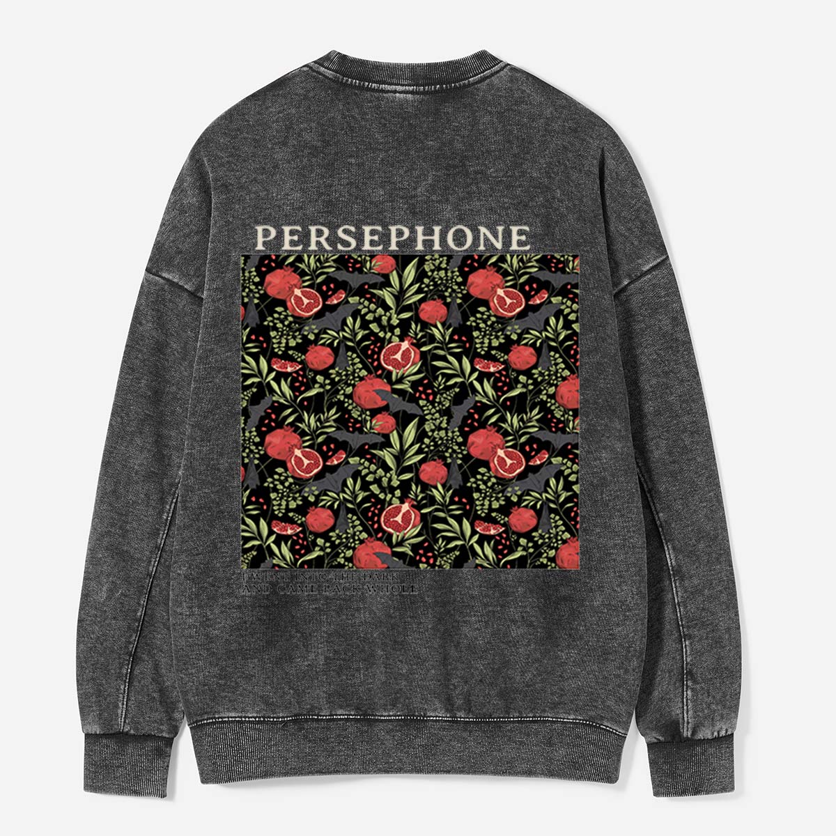 Persephone and the Pomegranate Return Washed Sweatshirts
