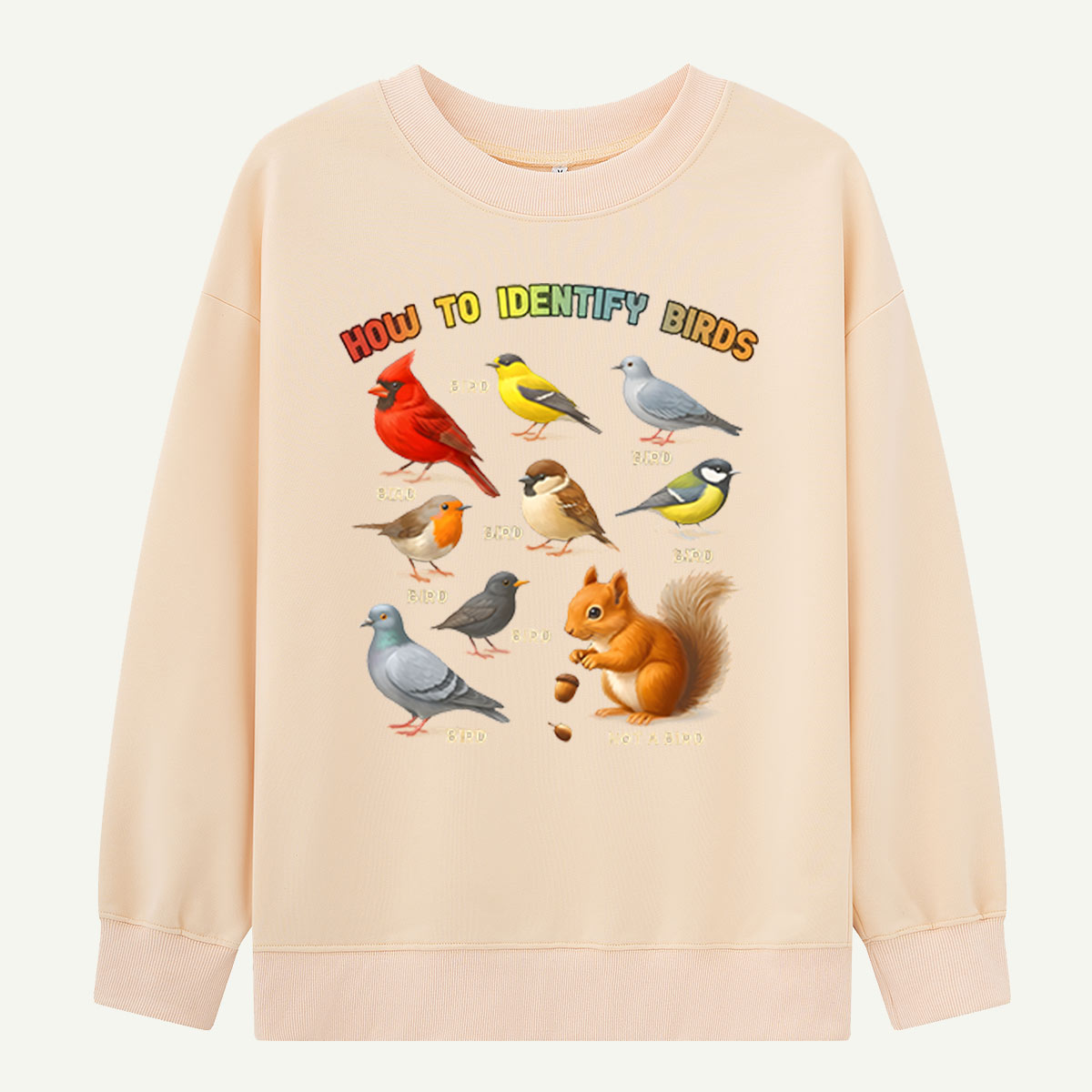 How to Identify Birds Sweatshirts