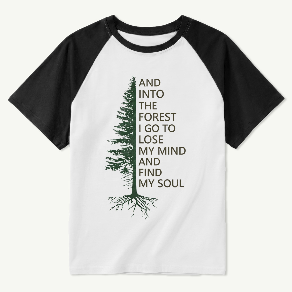 Into the Woods Raglan T-Shirt