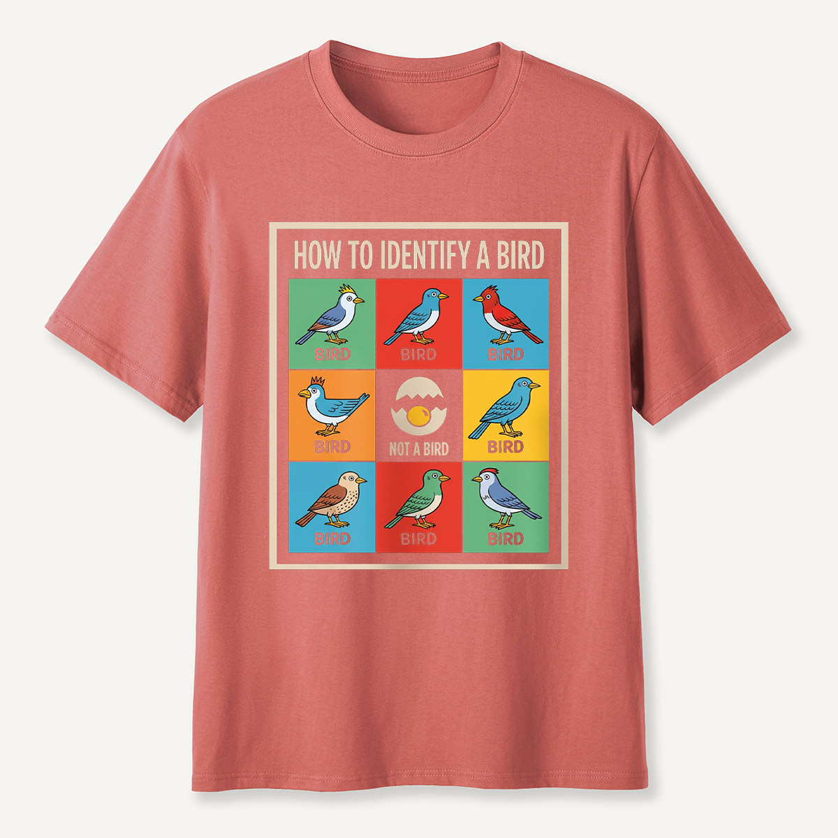 How to Identify Birds Bird Watching T-Shirt