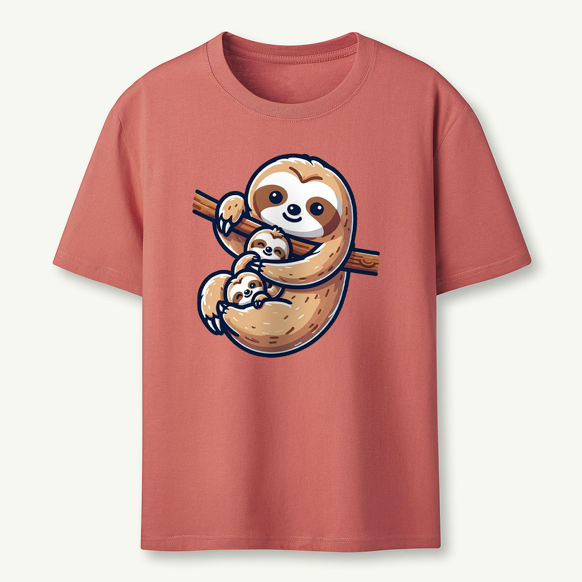 Sloth Mom Embrace T-Shirt