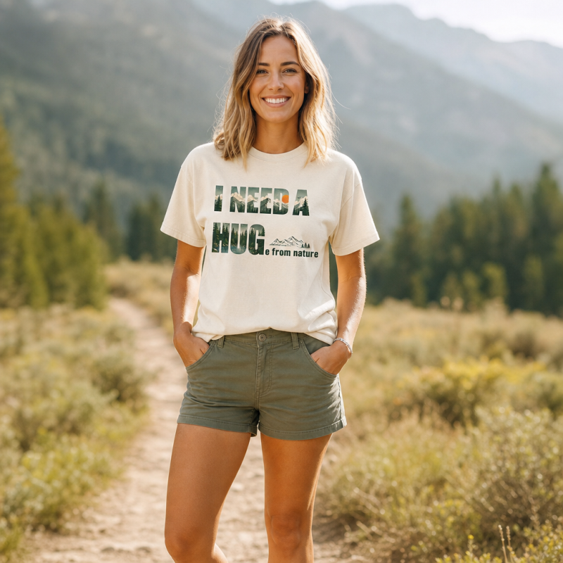 I NEED A HUG from nature T-Shirt