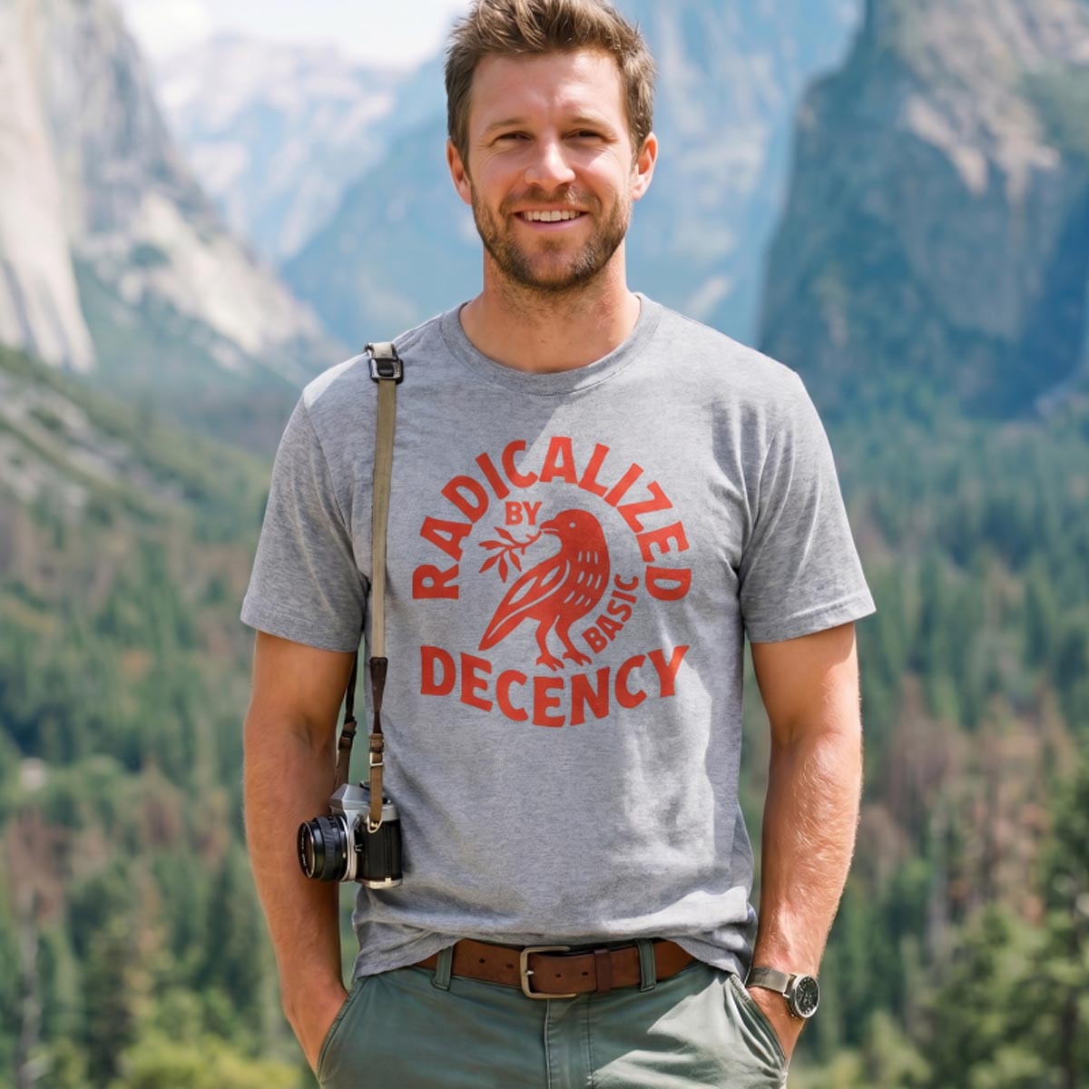 Radicalized By Basic Decency T-Shirt