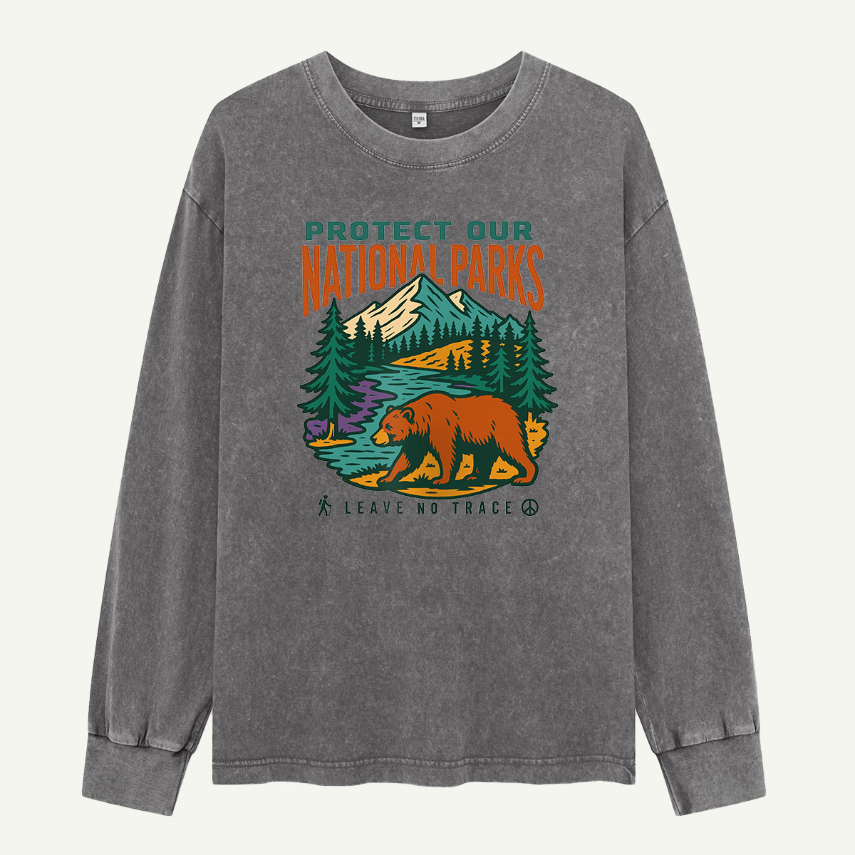 Discover the Great Outdoors Washed Long Sleeves