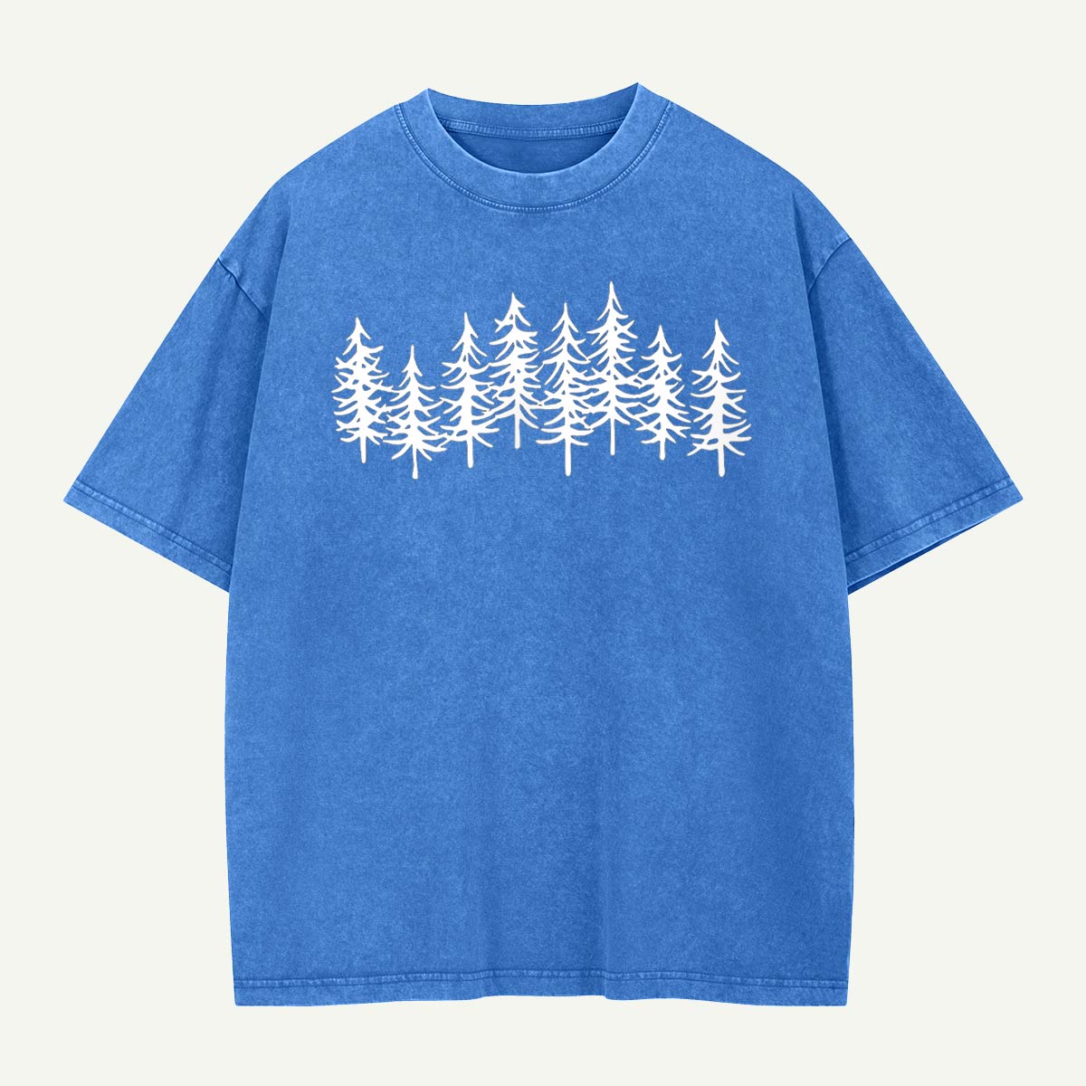 Pine Tree Line Washed T-Shirt