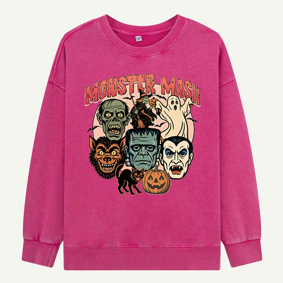 Monster Mask Classic Creatures Washed Sweatshirts