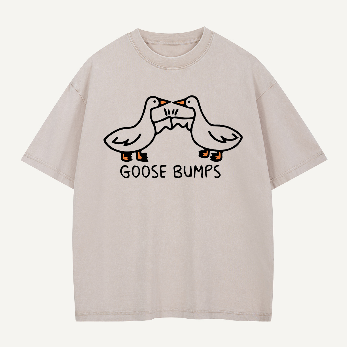 Certified Goose Bumps Washed T-Shirt