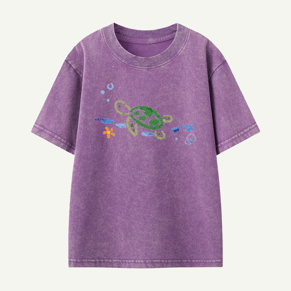 MDWTMMNA26081408 Kids Washed T-Shirt