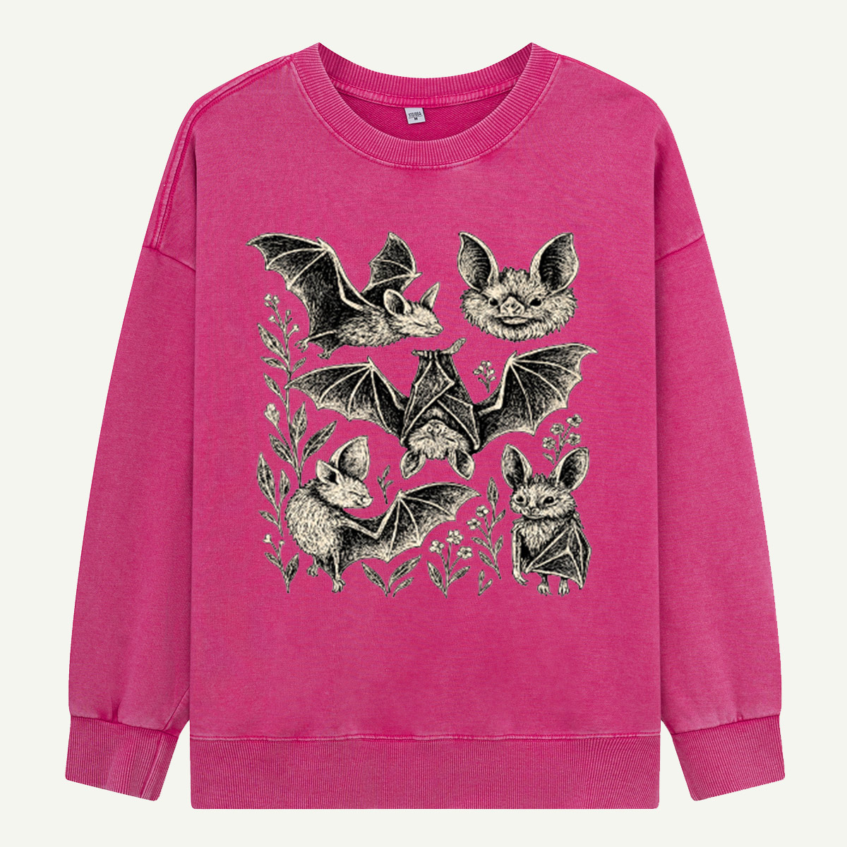 Welcome to the Bat Garden Washed Sweatshirts