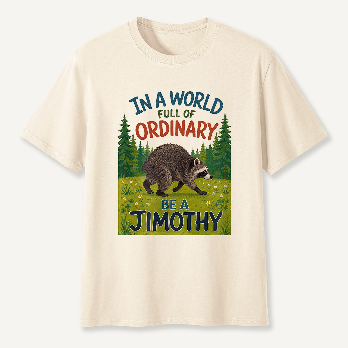 In a World Full of Ordinary Be a Jimothy T-Shirt