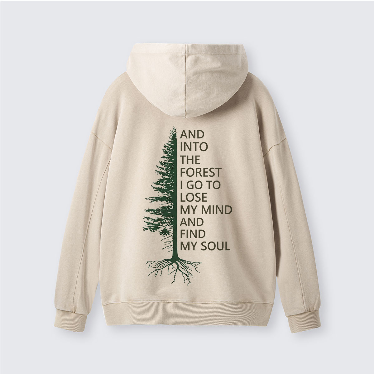 Into the Woods  Washed Hoodie