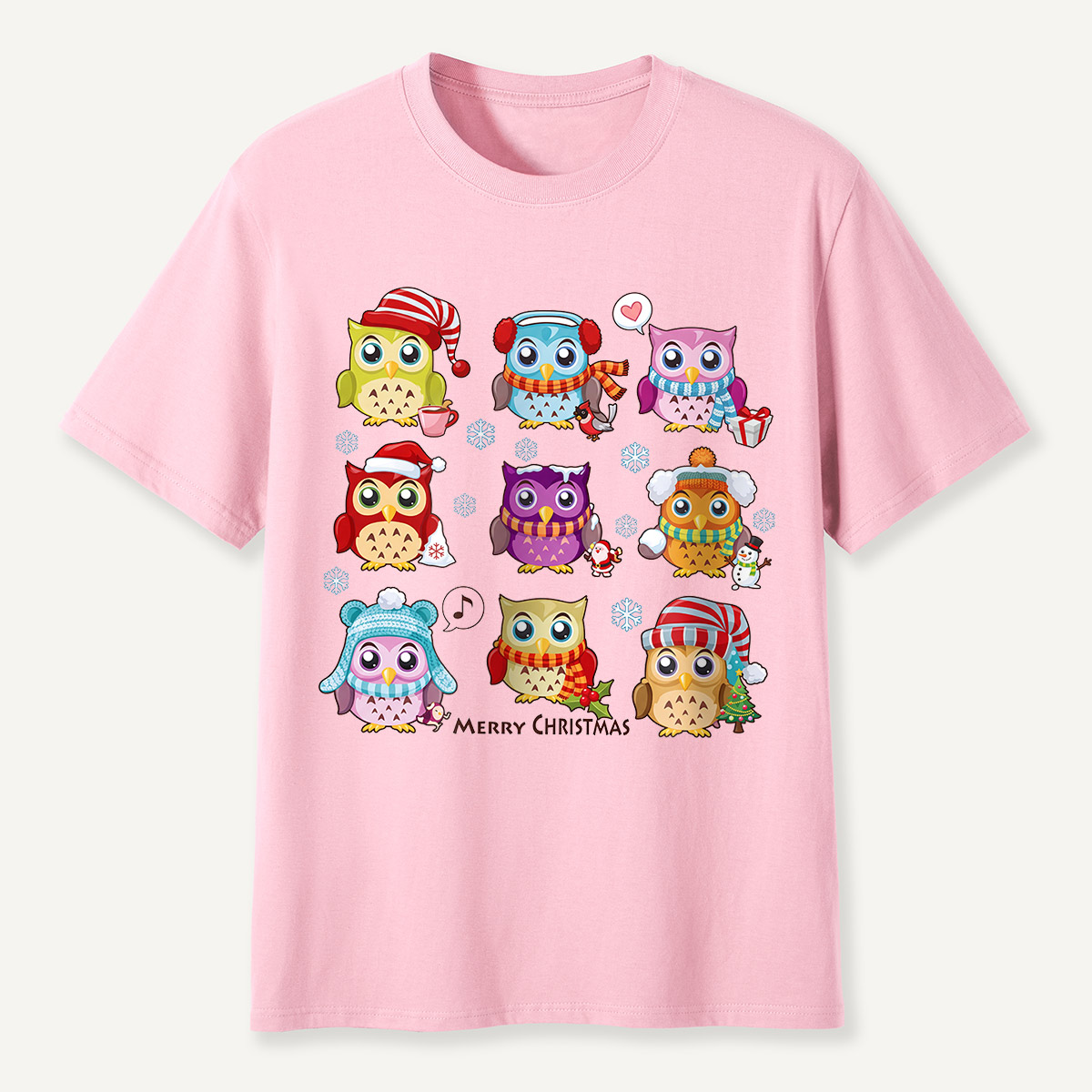 Christmas Owl Squad T-Shirt