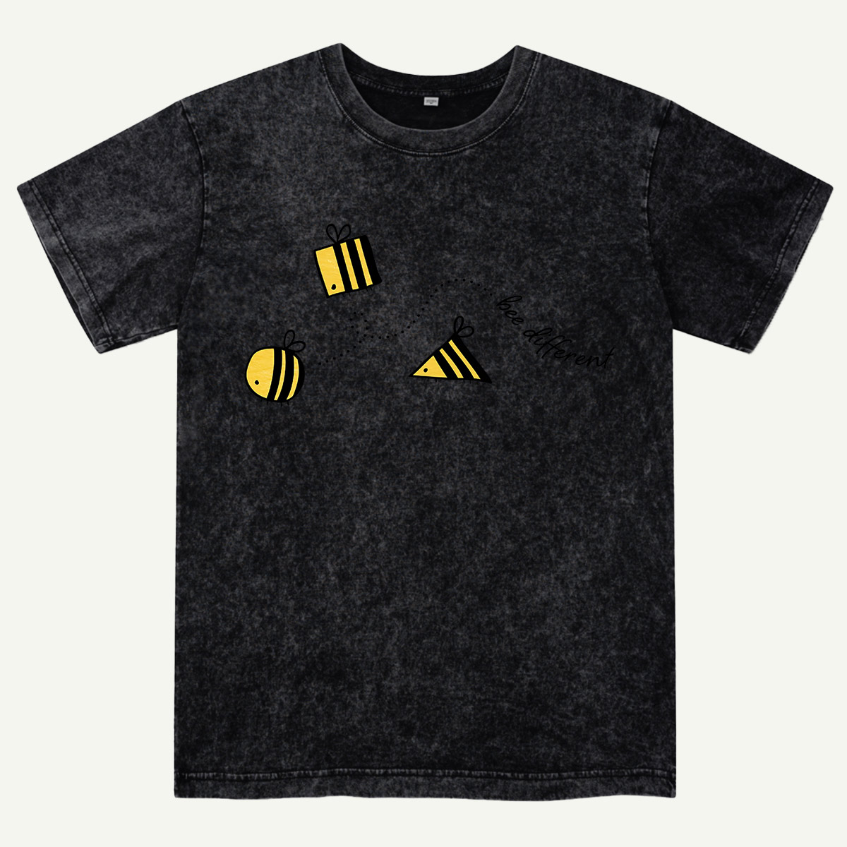 Bee Different Washed T-Shirt
