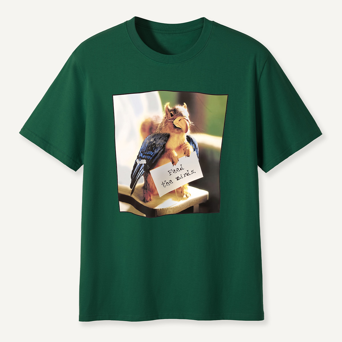 MDCTBYWY26071703Retro Feed The Birds T-Shirt