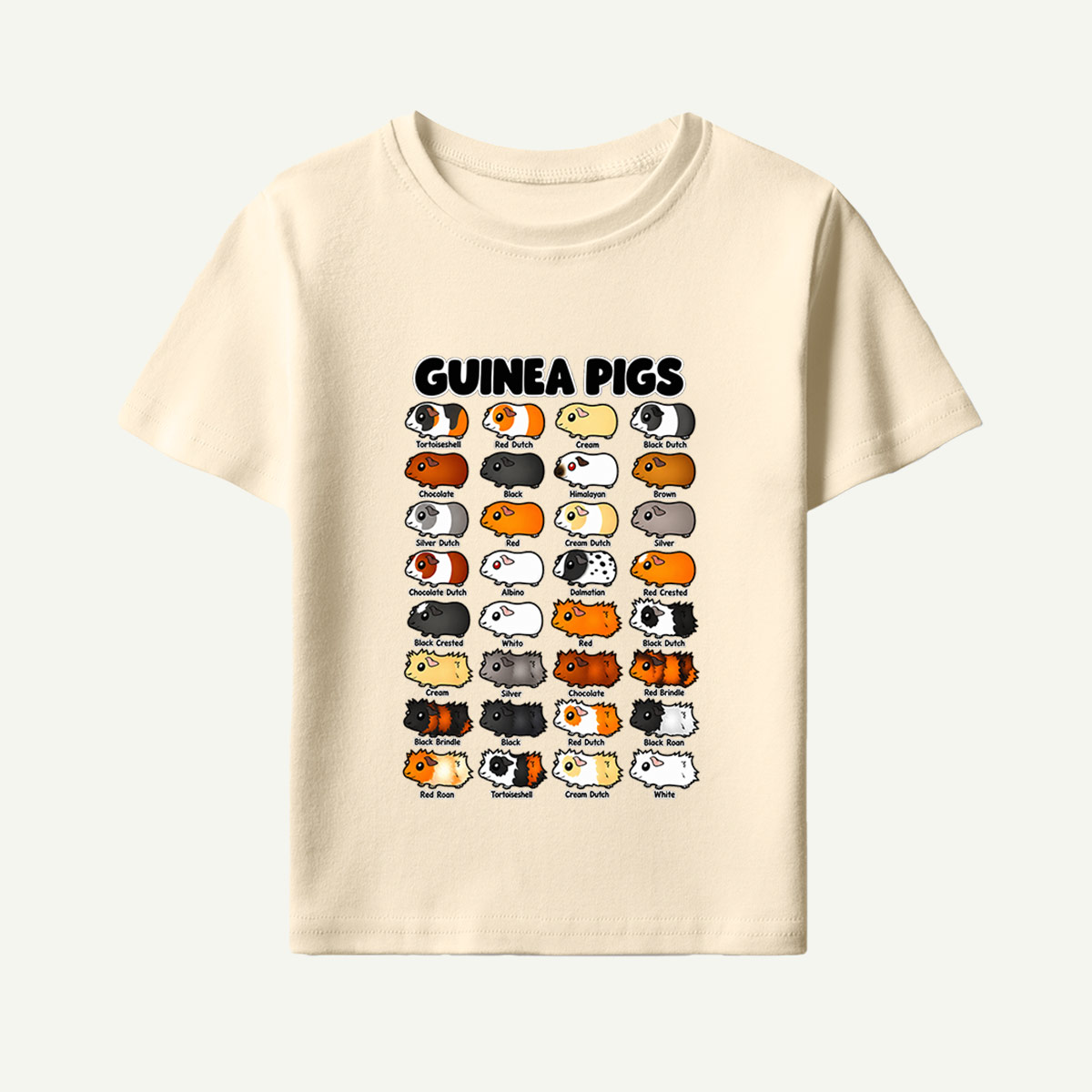 Guinea Pigs Breed Collection Kids T-Shirt
