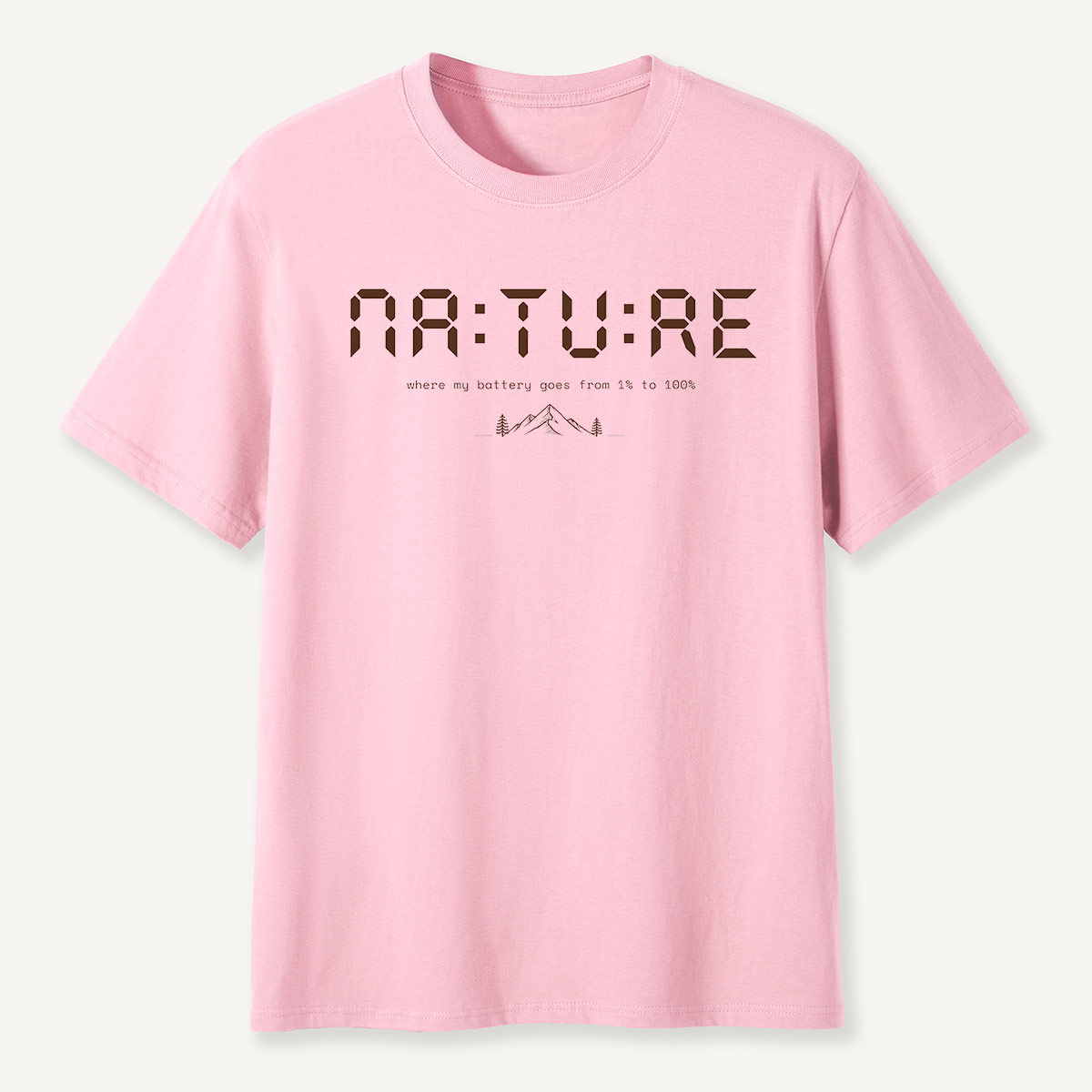 Nature Battery Recharge Mountain T-Shirt