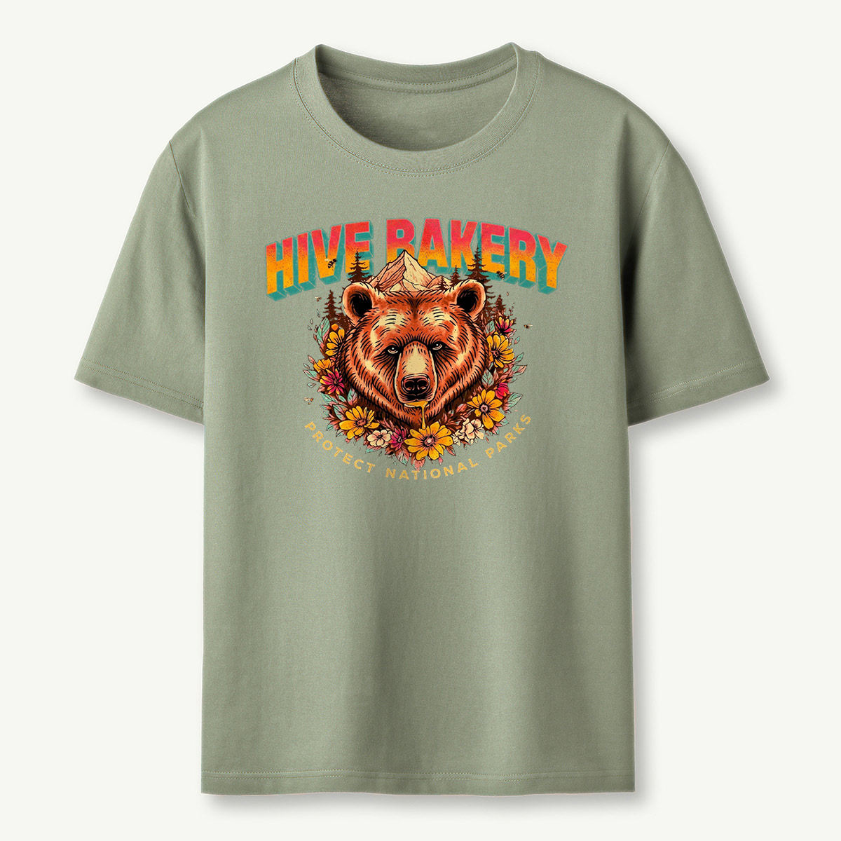 Bear Protect National Parks T‑Shirt