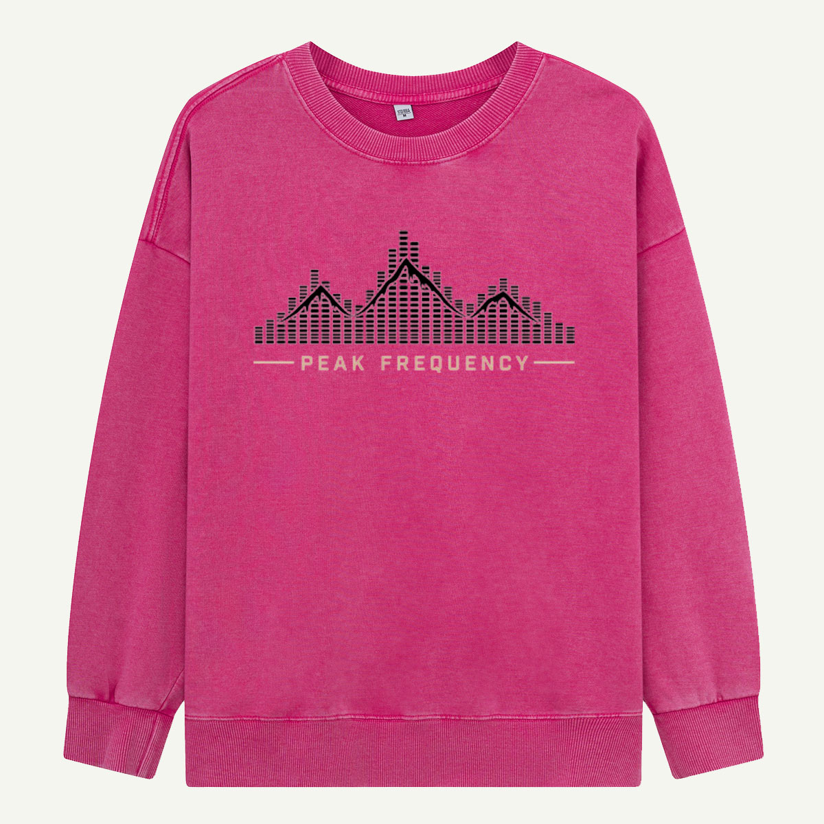 Tune Into Peak Frequency Washed Sweatshirts