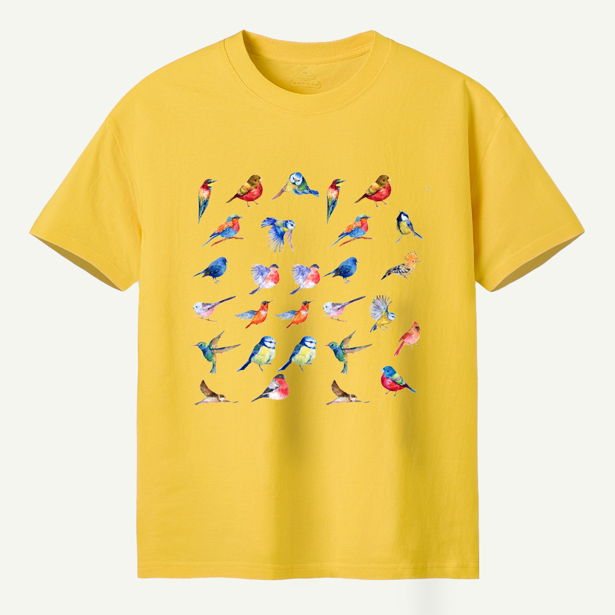 Colorful Birds Watercolor Collection T-Shirt
