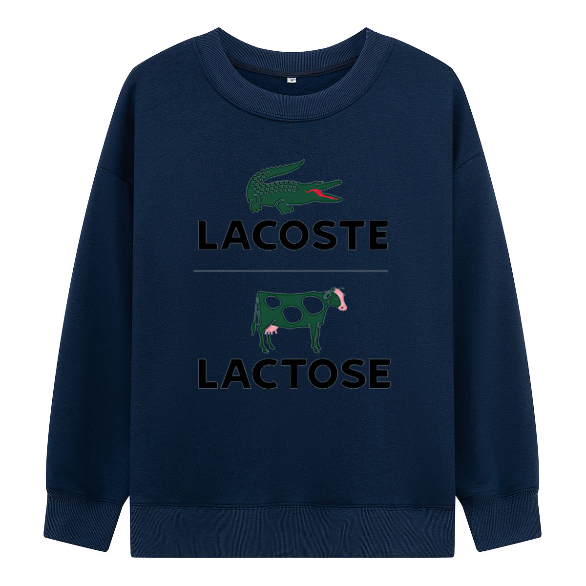 Crocodile Cow Wordplay Sweatshirts