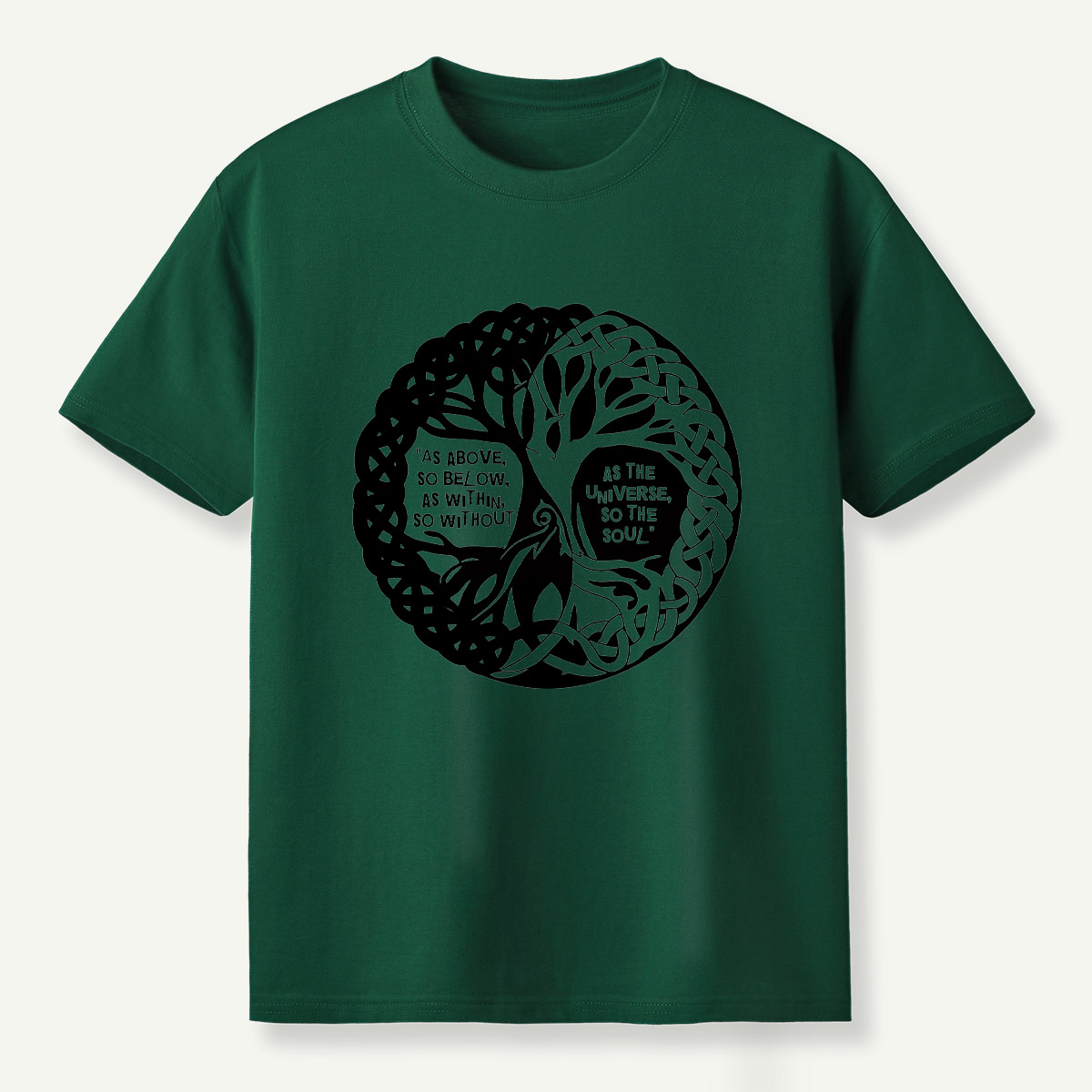 Tree Of Life Yin Yang Balance T-Shirt
