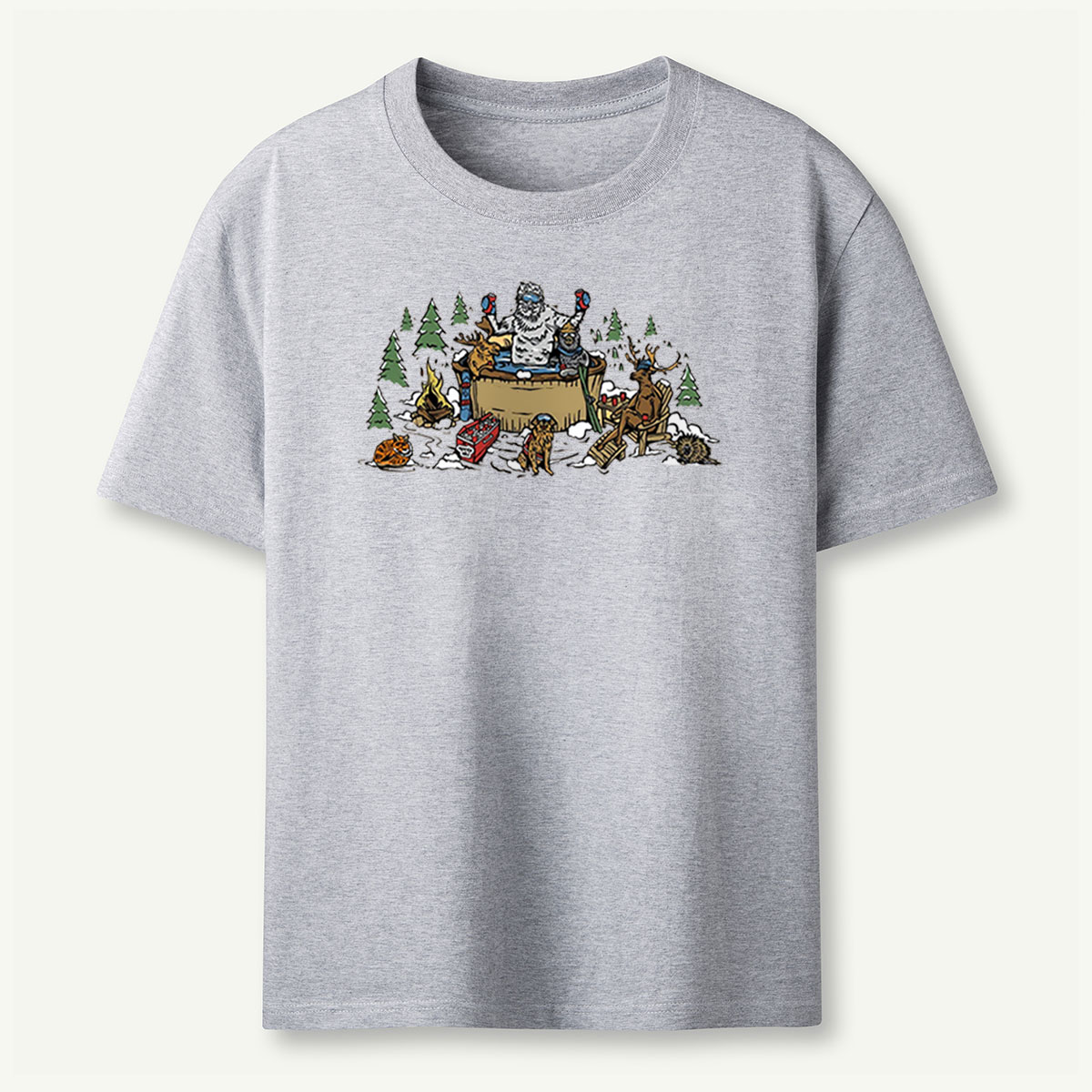 Dog Deer Gorilla Boxing T-Shirt