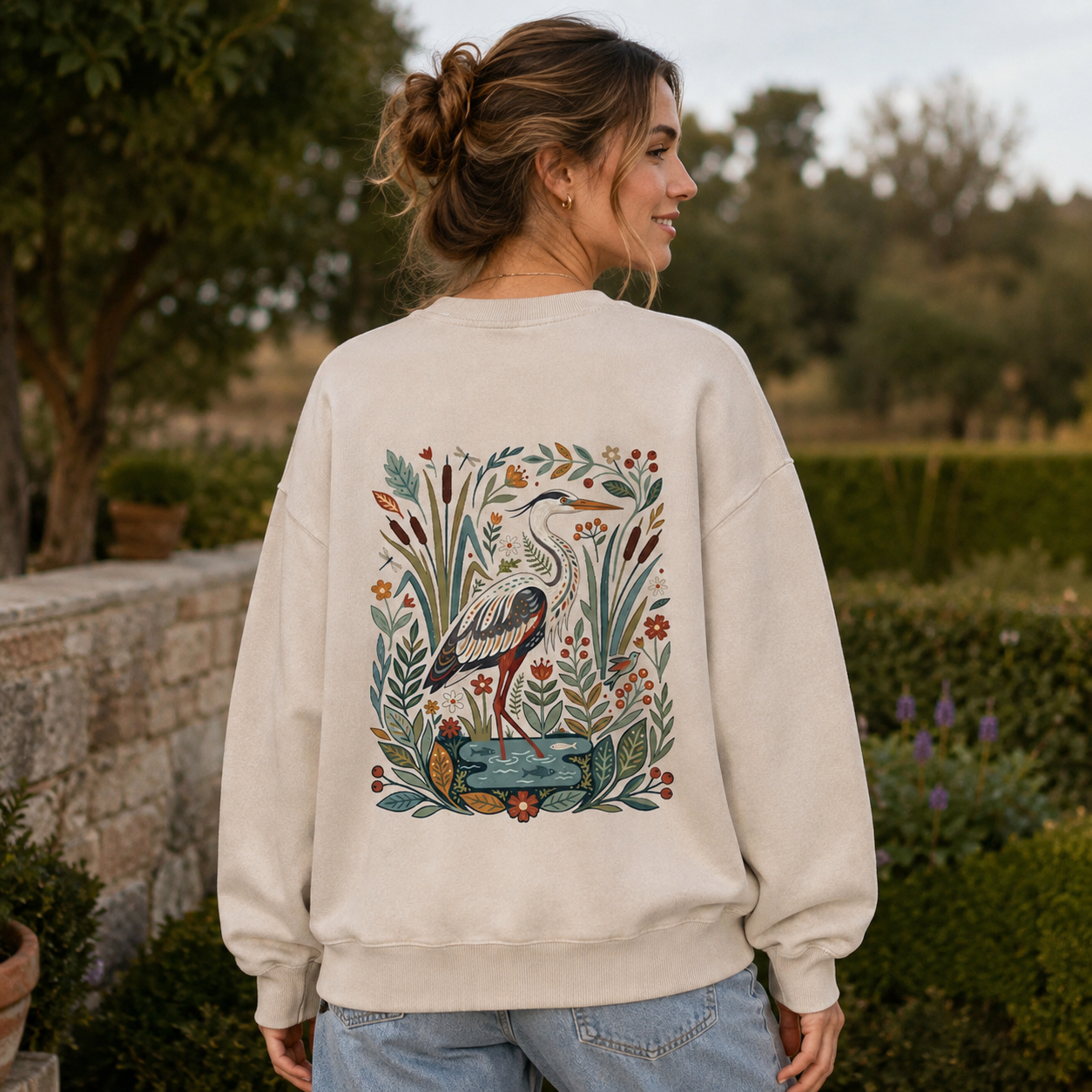 MDWTSSZMCBM26081901 Washed Sweatshirts