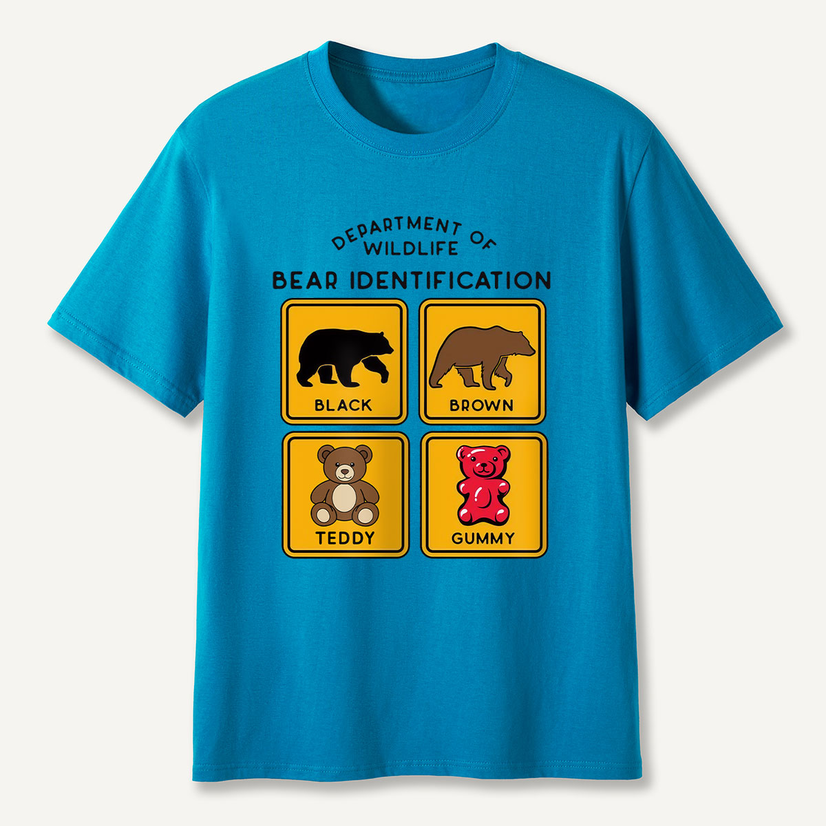 Department of Wildlife Bear Identification T‑Shirt
