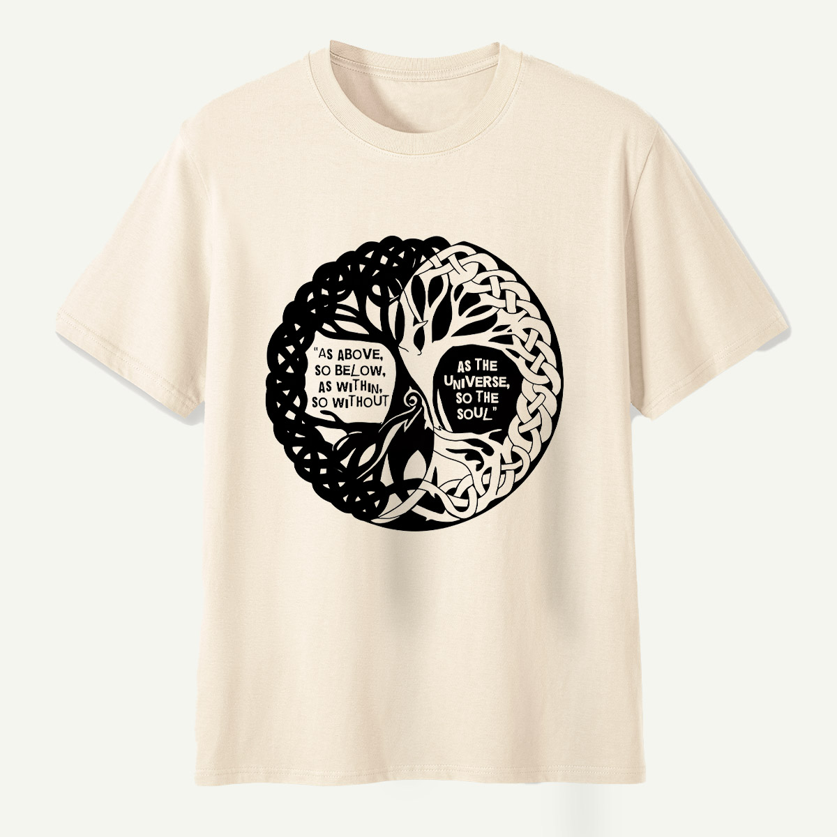 Tree Of Life Yin Yang Balance T-Shirt