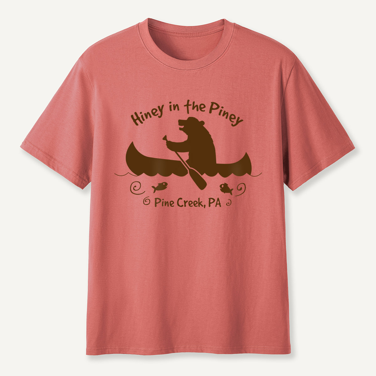 Wholesale Bear In Canoe Tee