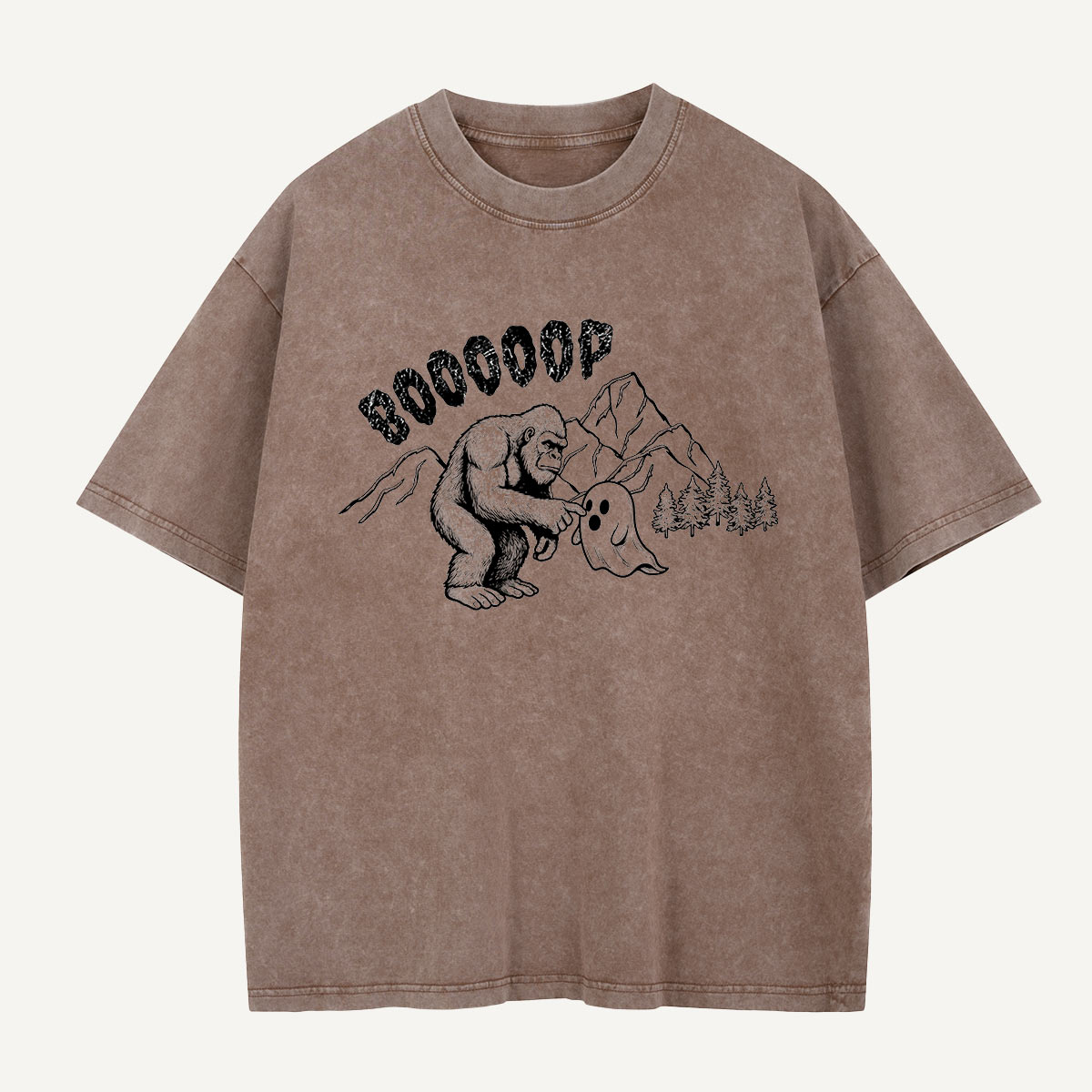 Bigfoot Says Boop Washed T-Shirt