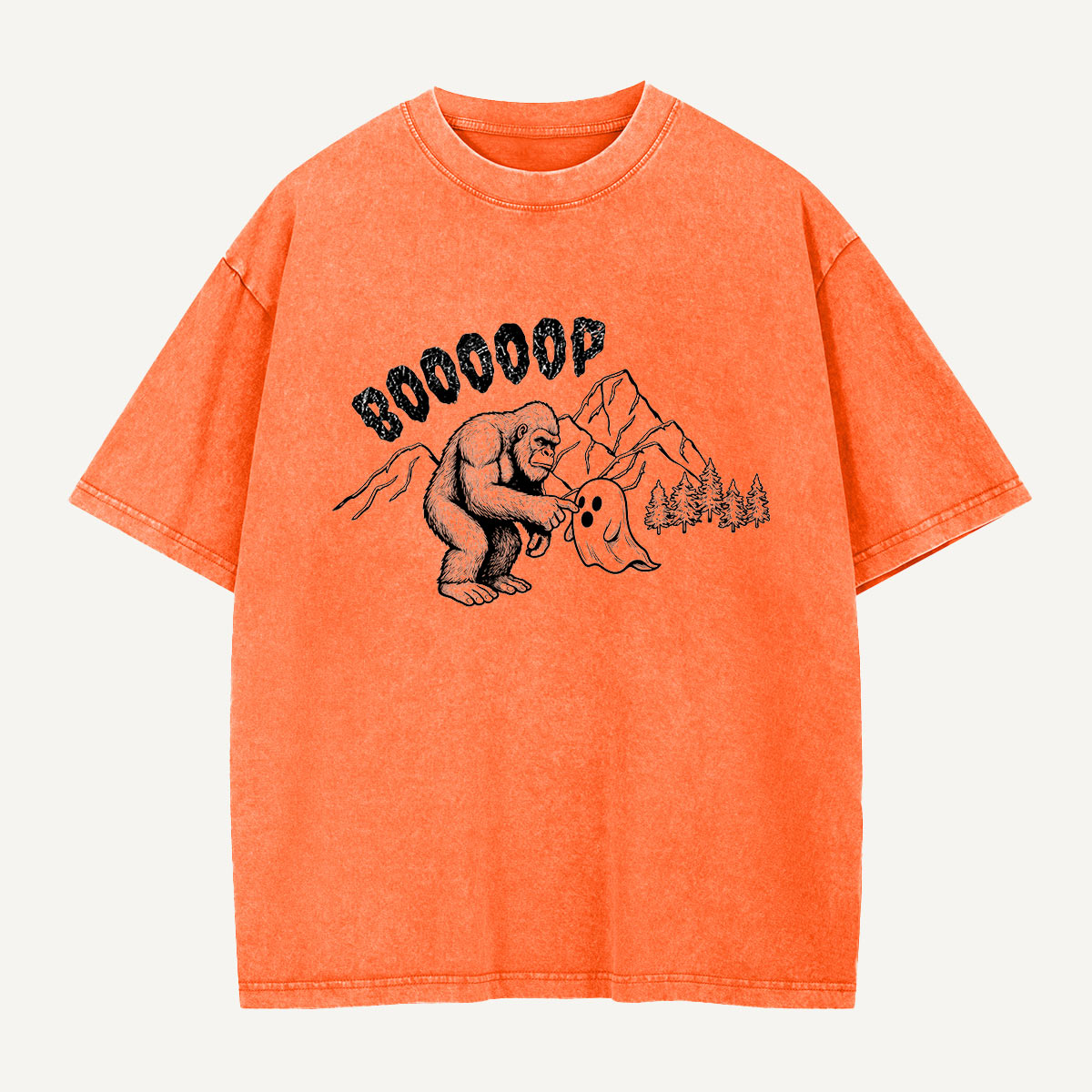 Bigfoot Says Boop Washed T-Shirt
