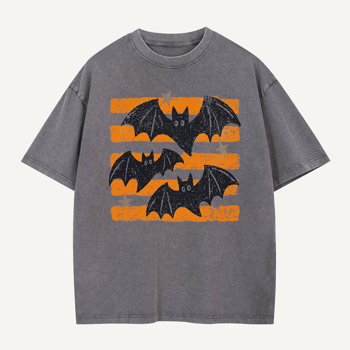Retro Bat Flight Washed T-Shirt