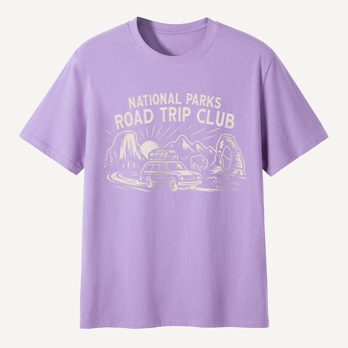 National Parks Road Trip Club Wagon T-Shirt