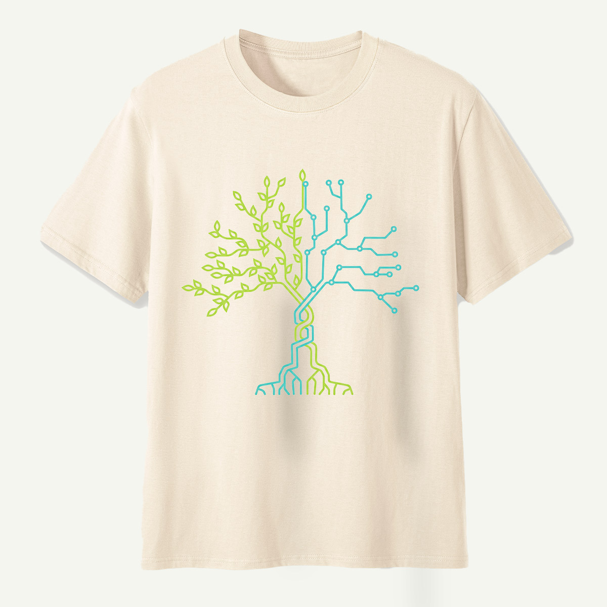 Half Alive Half Bare Tree T-Shirt