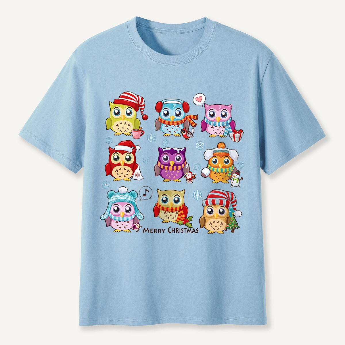 Christmas Owl Squad T-Shirt