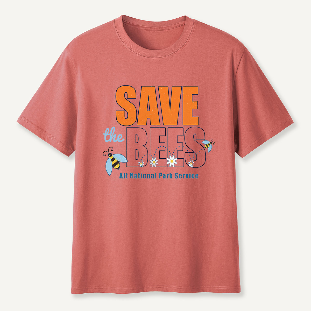 Save the Bees Alt National Park Service T-Shirt