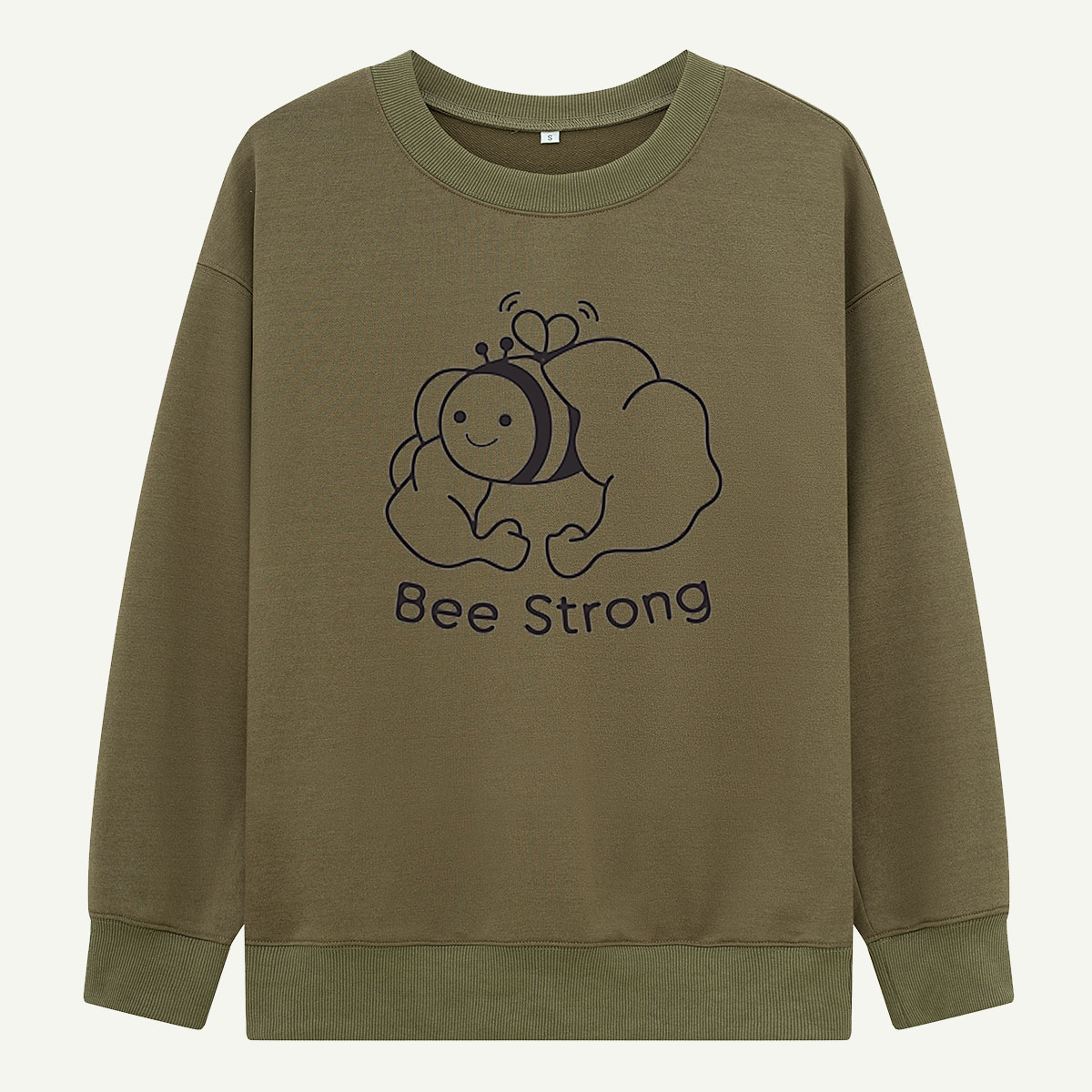 Bee Strong Flexing Bee Sweatshirts