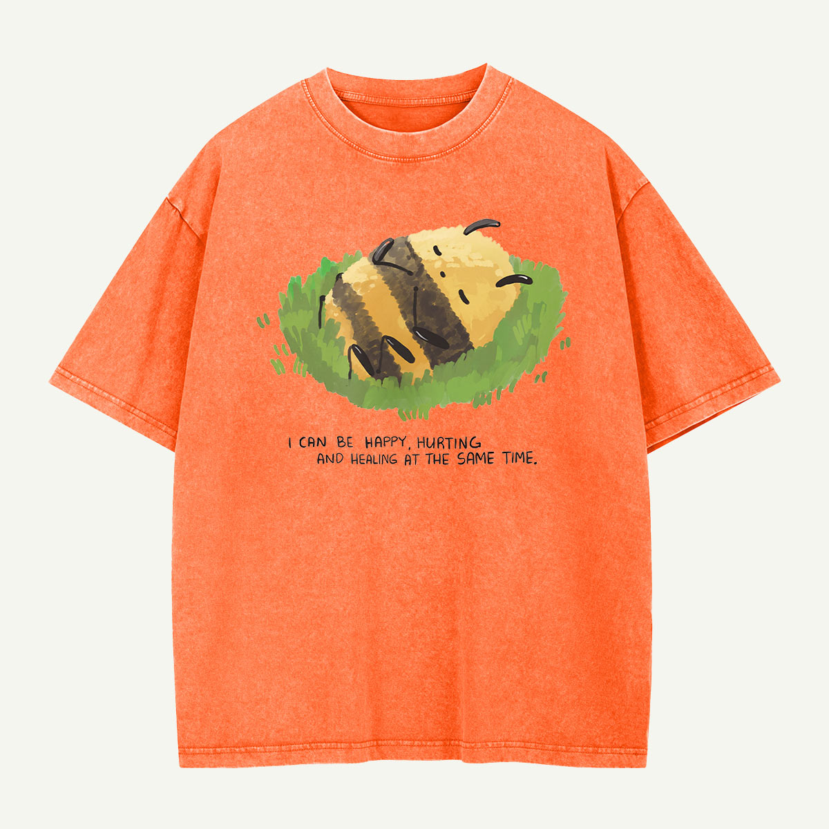 Healing One Buzz at a Time Washed T-Shirt