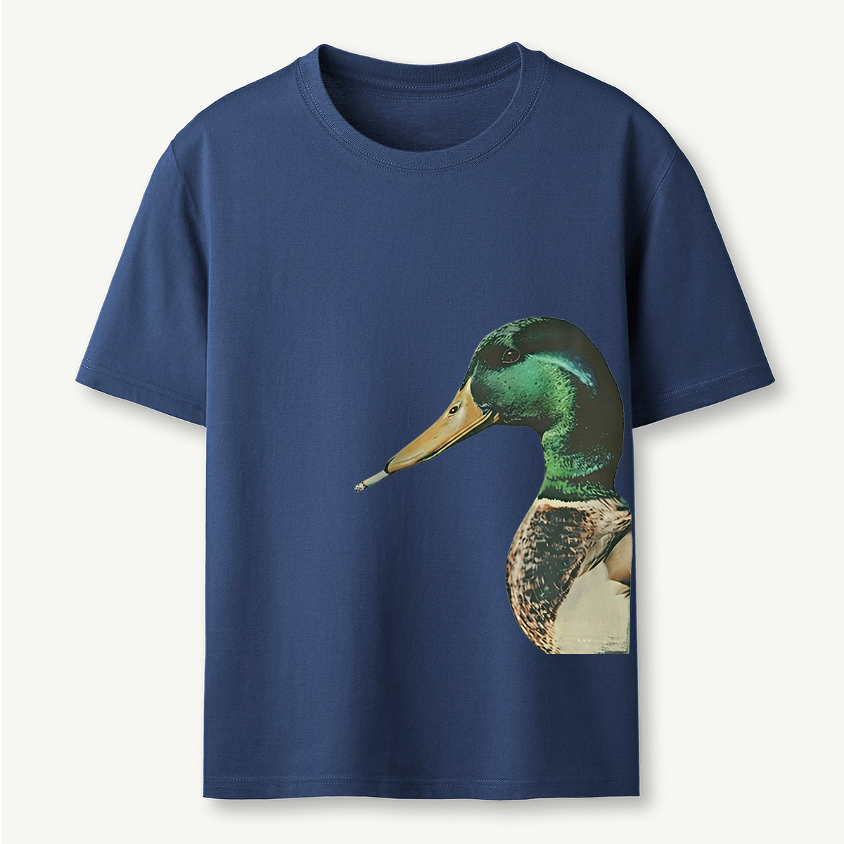 Retro Humor Funny Duck T‑Shirt