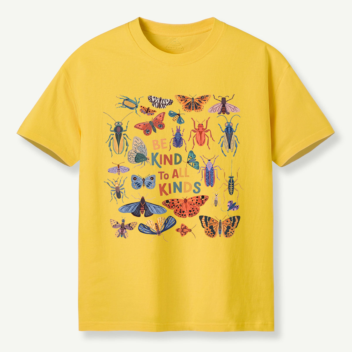Be Kind to All Kinds Colorful Insects T-Shirt