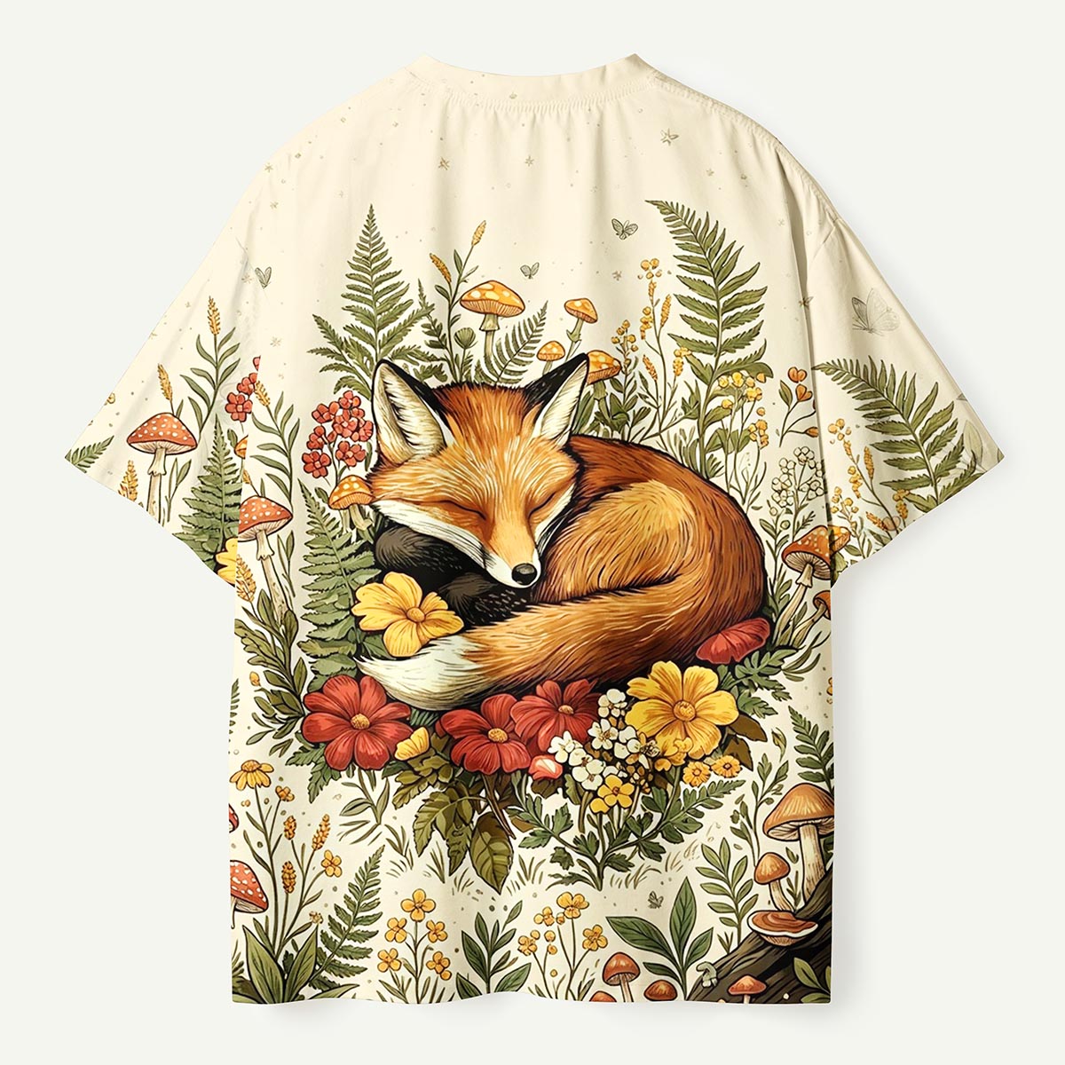 Sleeping Fox Meadow Botanical Premium Eco Tee